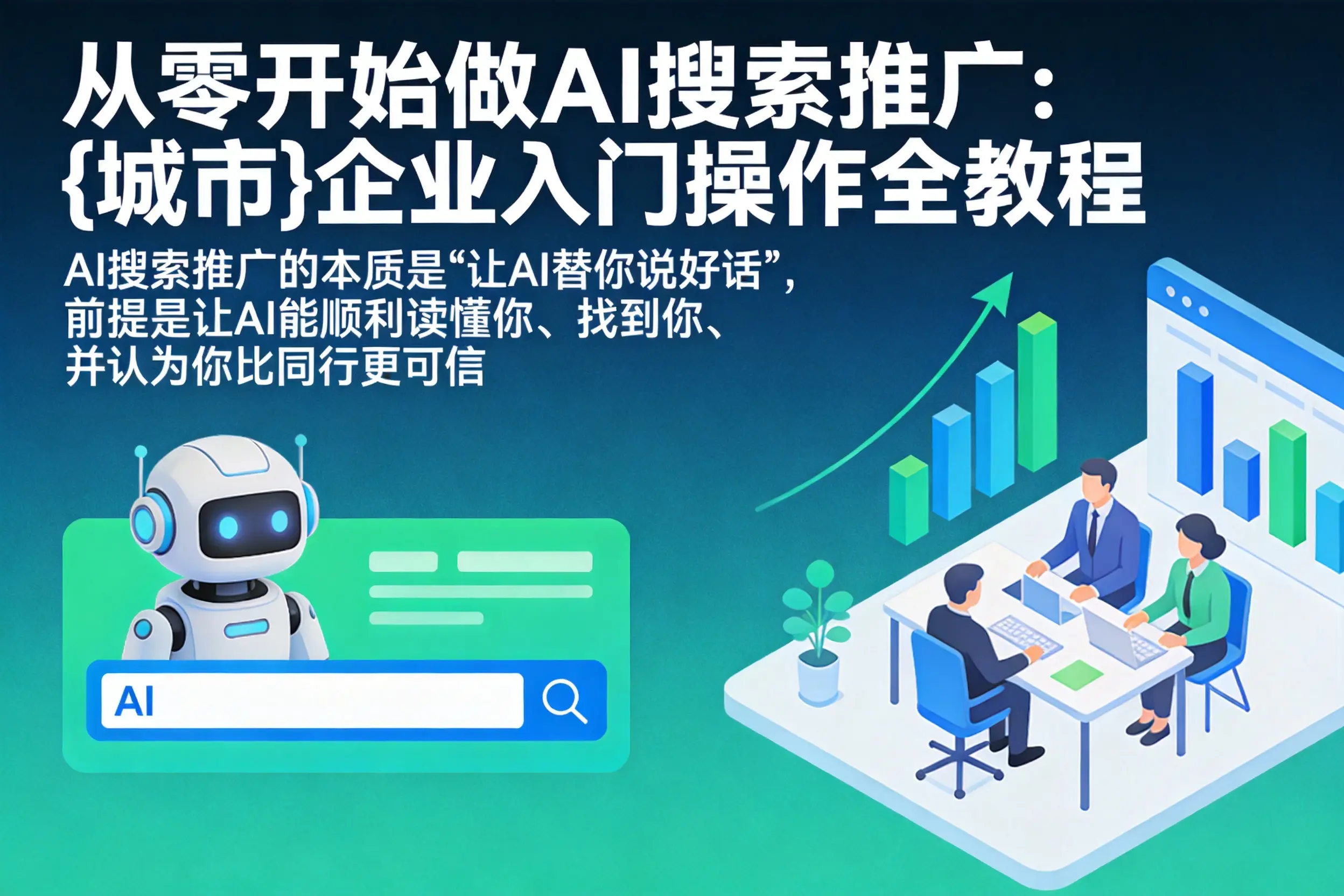 从零开始做AI搜索推广:辽阳企业入门操作全教程