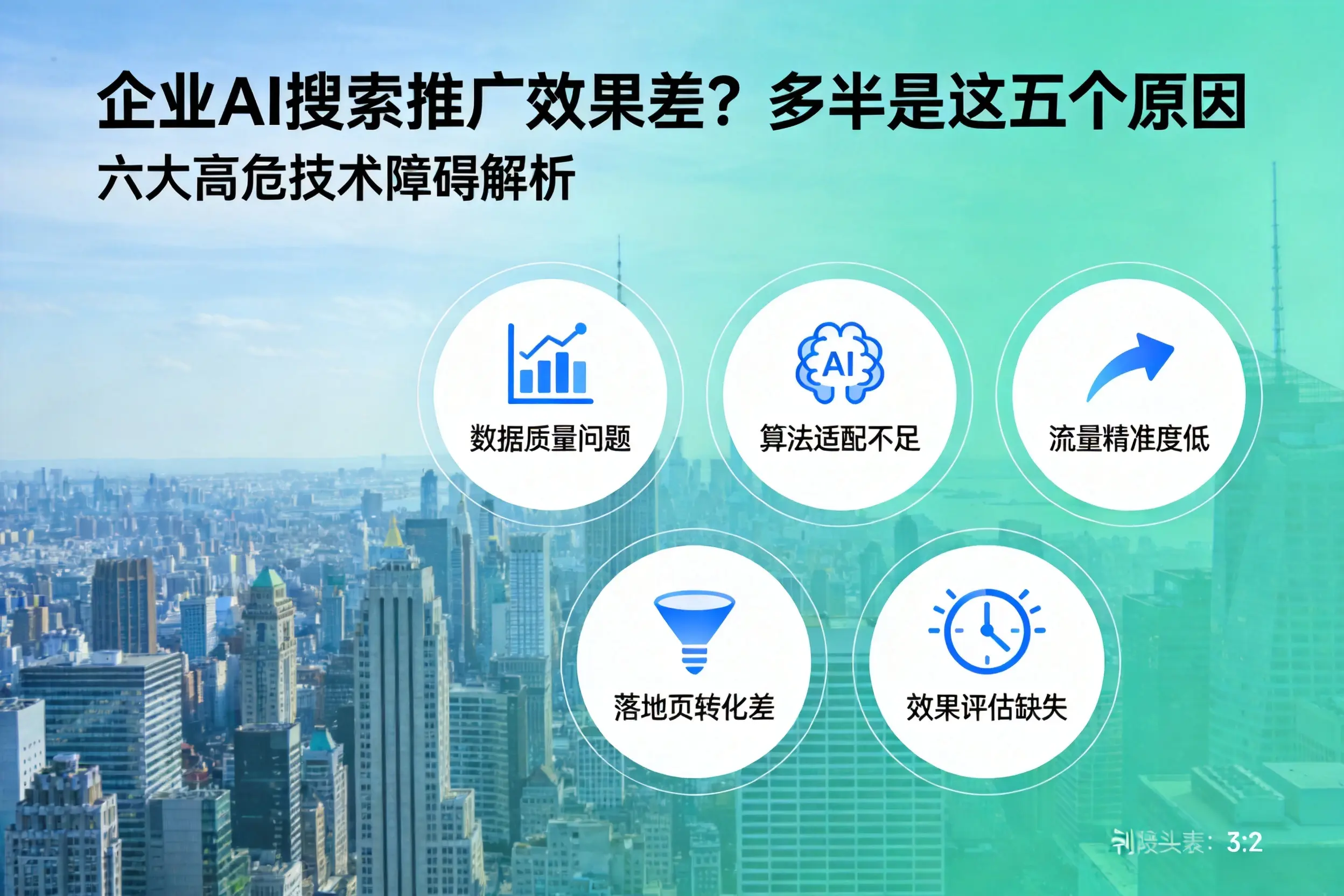 辽阳企业AI搜索推广效果差？多半是这五个原因