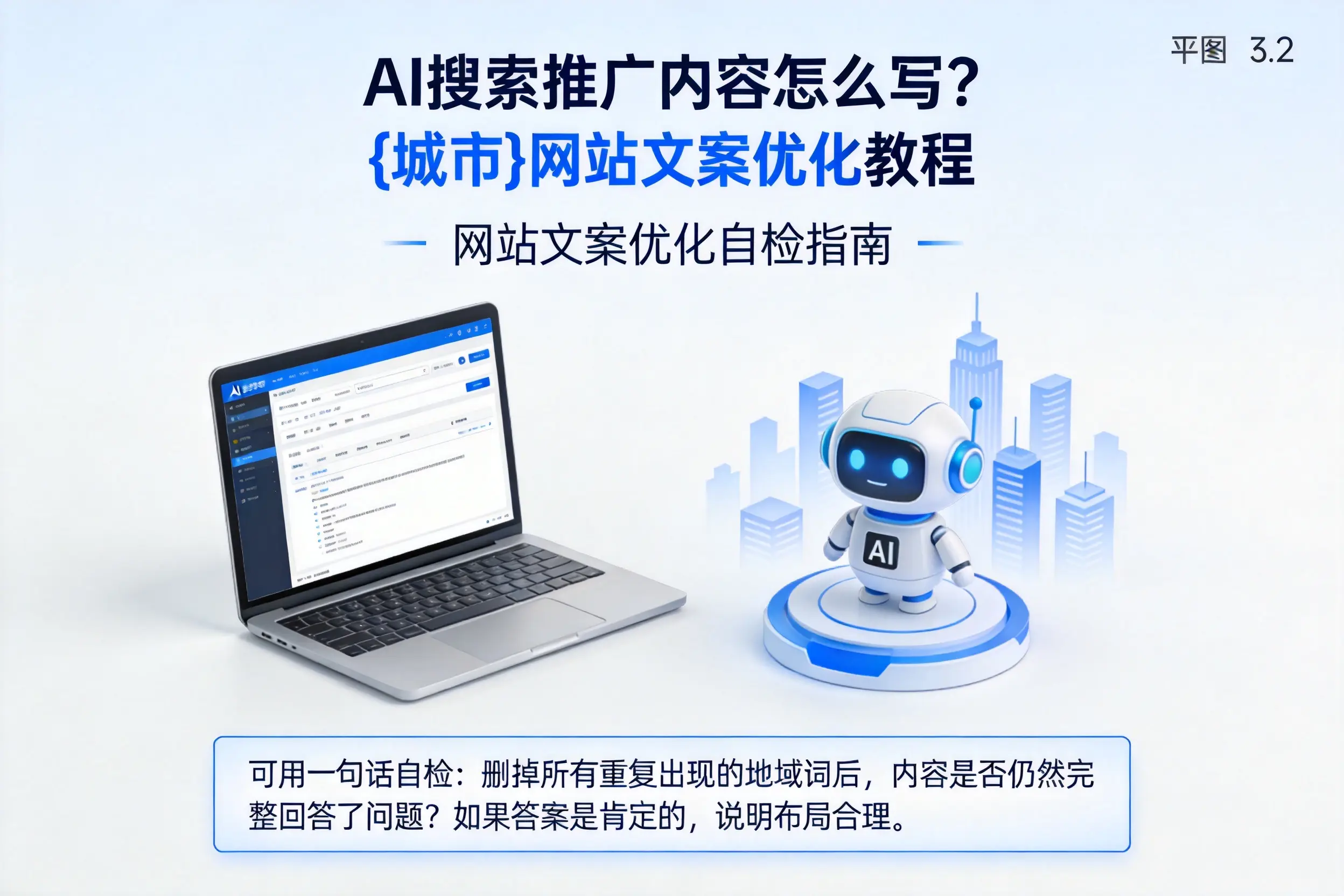 AI搜索推广内容怎么写？辽阳网站文案优化教程