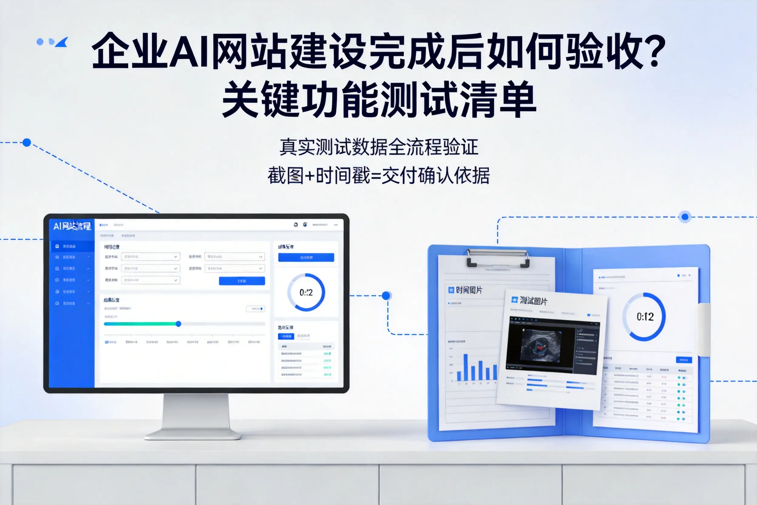 辽阳企业AI网站建设完成后如何验收?关键功能测试清单