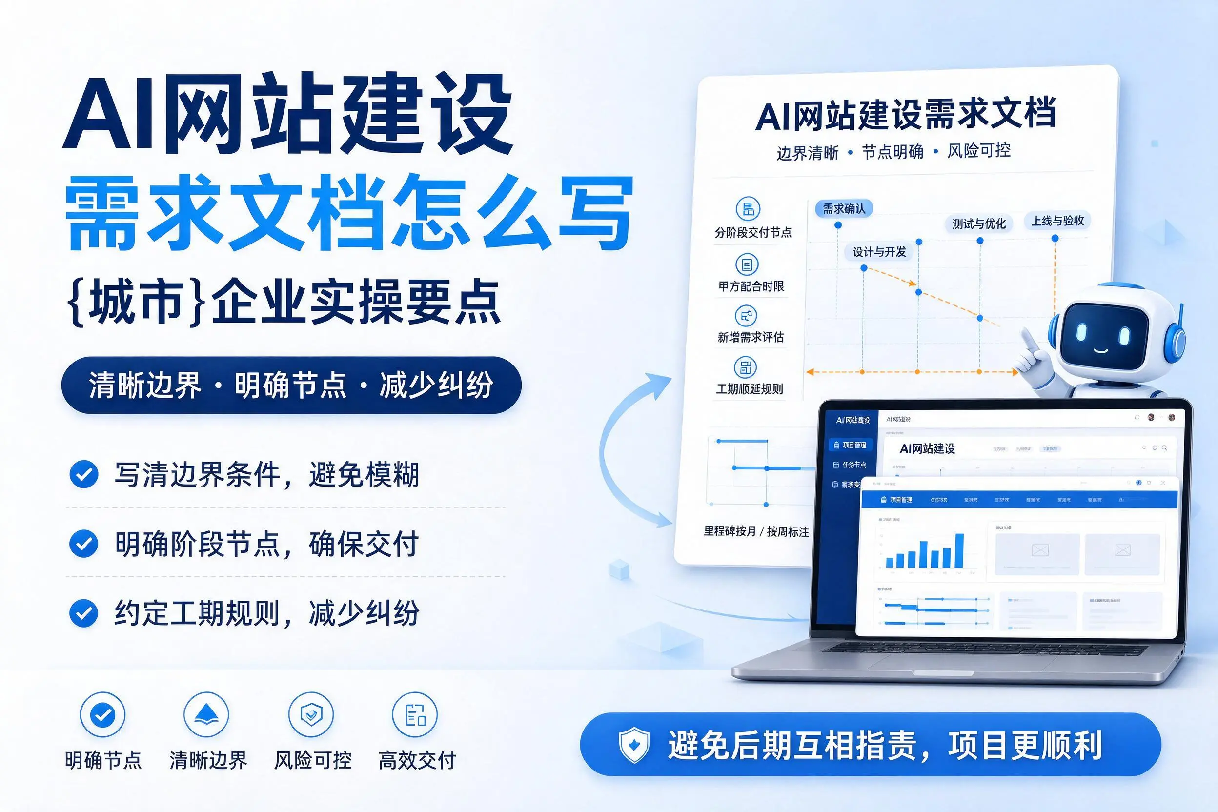 AI网站建设需求文档怎么写，辽阳企业实操要点
